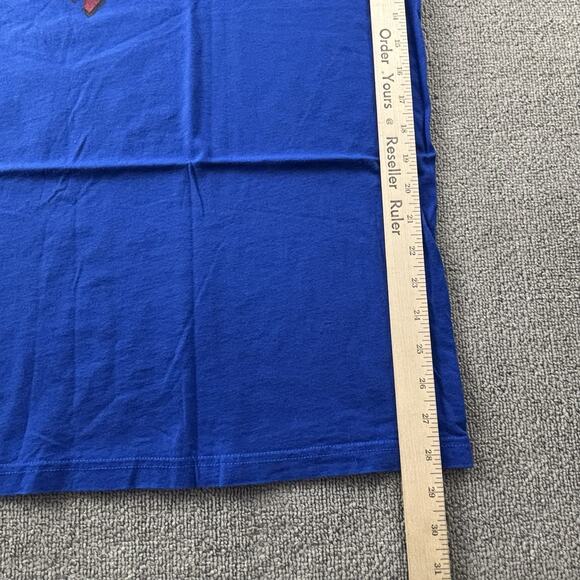 Grunt Style Shirt Adult Extra Large Blue Short Sleeve USA Patriot Casual Men's - Picture 12 of 14